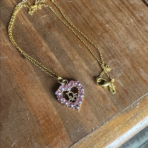 Upcycled Dior charm necklace - Picture 1 of 3